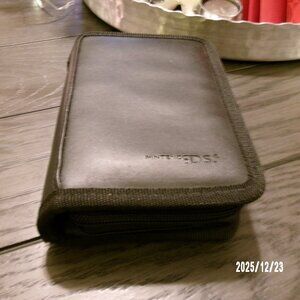 EXC Nintendo DSi DS Lite Carrying Case Black  Zip Up SPACE FOR GAMES ETC